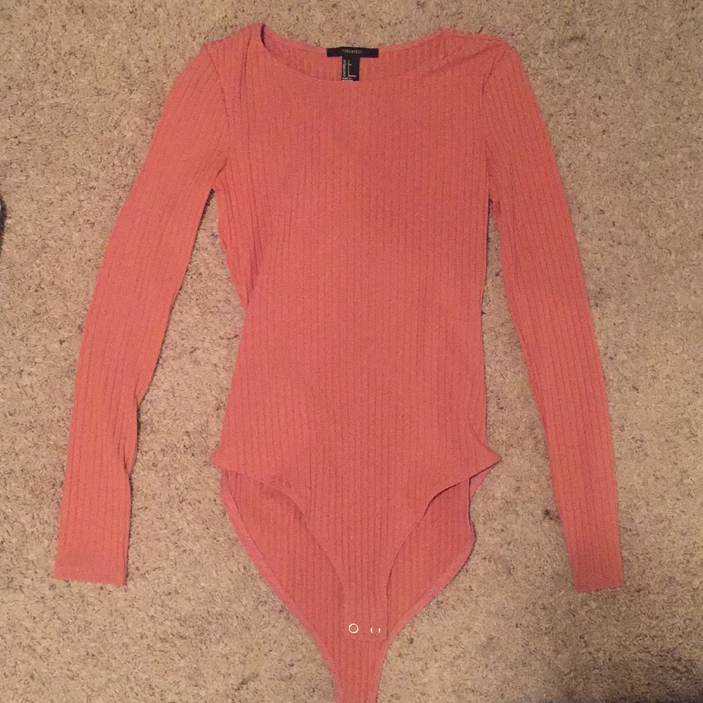 Pink bodysuit
